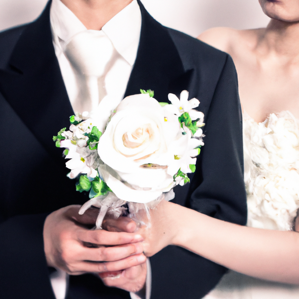 미니멀 웨딩 커플 포트레이트 - 소프트 라이트