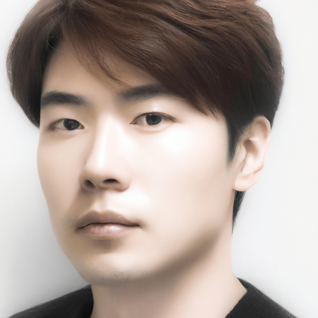 미니멀 프로필 사진 예시 - 자연광 헤드샷